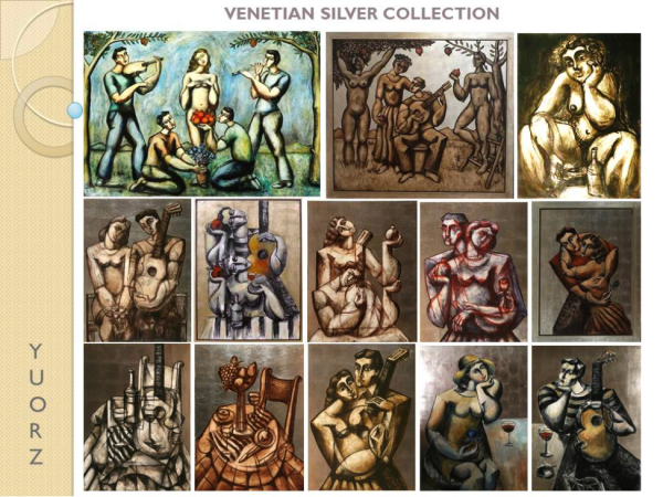 Yuroz Venetian Silver Collection